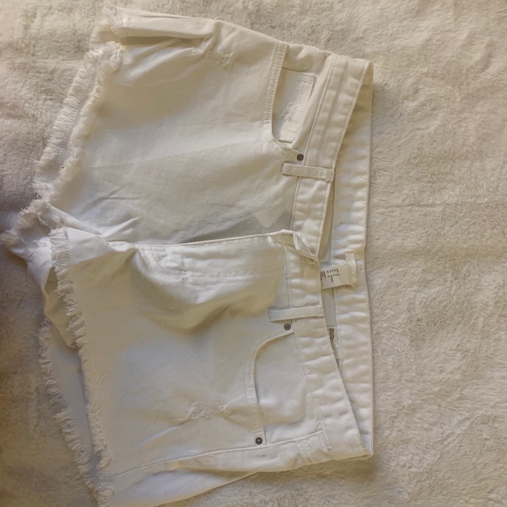 White shorts